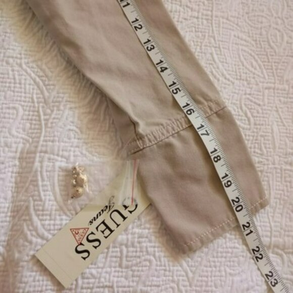 NEW Guess Military-Style Beige Jacket Kids Embellished Collar & Button Accents M - Picture 13 of 13